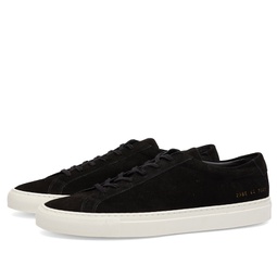 Common Projects Achilles Low Waxed Suede Black