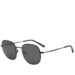 Sun Buddies Helmut Sunglasses Black & Transparent Grey