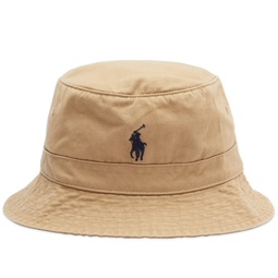 Polo Ralph Lauren Classic Bucket Hat Luxury Tan