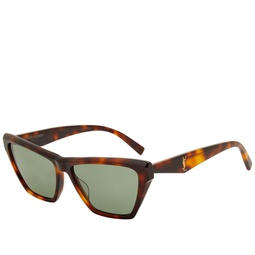Saint Laurent SL M103 Sunglasses Havana & Green