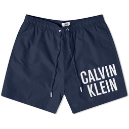 Calvin Klein Large Logo Swim Short Navy Iris