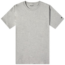 Carhartt WIP Base T-Shirt Grey Heather & Black