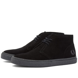 Fred Perry Hawley Suede Boot Black