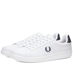 Fred Perry B721 Leather Sneaker White & Navy