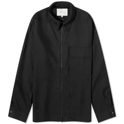 Studio Nicholson Batra Zipped Overshirt Black