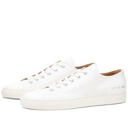 Common Projects Tournament Low Canvas White