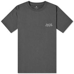 Snow Peak Camping Club T-Shirt Charcoal