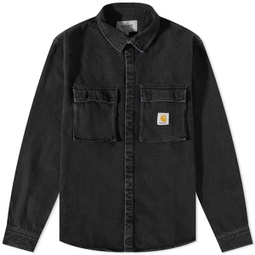 Carhartt WIP Monterey Shirt Jacket Black Stone Washed