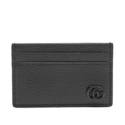 Gucci Black GG Card Wallet Black