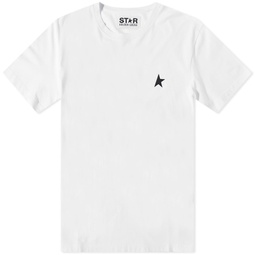 Golden Goose Small Star Chest Logo T-Shirt Optic White & Black