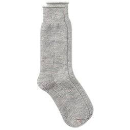 RoToTo Double Face Sock Mid Grey