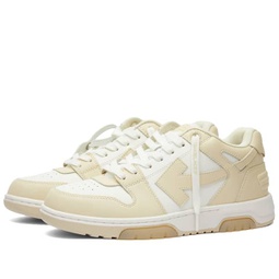 Off-White Out Of Office Calf Leather Sneakers Beige