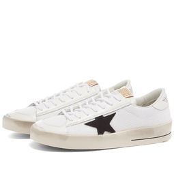 Golden Goose Stardan Leather Sneaker White & Black