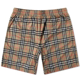 Burberry Debson Check Shorts Archive Beige Check
