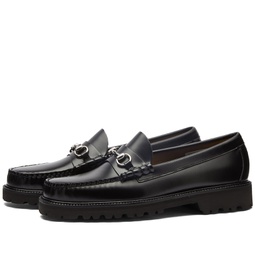 Bass Weejuns 90s Lincoln Horse Bit Loafer Black Leather