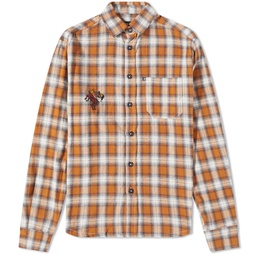 Pass~Port Horsey Check Flannel Shirt Ash