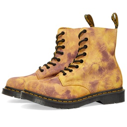 Dr. Martens 1460 Pascal Tie Dye Boot Burnt Yellow