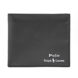 Polo Ralph Lauren Embossed Billfold Wallet Black