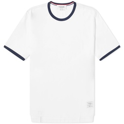 Thom Browne Striped Ringer T-Shirt White