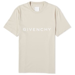 Givenchy Logo T-Shirt Clay