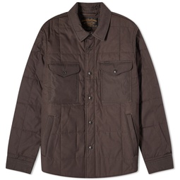 Filson Cover Cloth Quilted Shirt Jacket Cinder