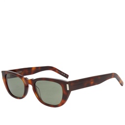 Saint Laurent SL 601 Sunglasses Havana & Green