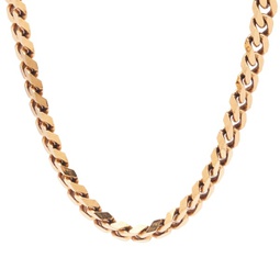 Alexander McQueen Skull Chain Necklace Gold