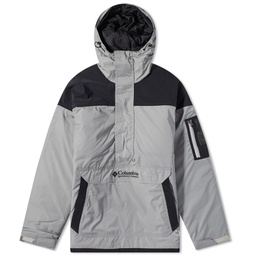 Columbia Challenger Remastered Pullover Jacket Silver Sheen & Black