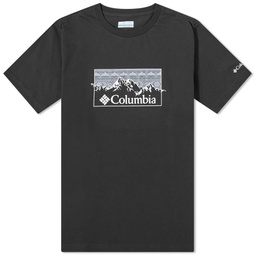 Columbia CSC Seasonal Logo T-Shirt Black, Checkered Range Graphic
