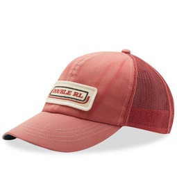 RRL Mesh Logo Trucker Hat Faded Red
