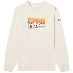 Columbia Duxbery Long Sleeve Linear Range T-Shirt Ancient Fossil