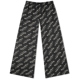 Kenzo Verdy Logo Pajama Pants Black