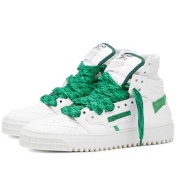Off-White 3.0 Off Court Calf Leather Sneakers White