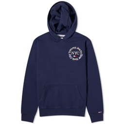 Tommy Jeans Timeless Circle Hoody Navy