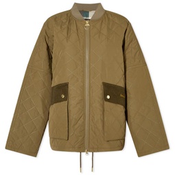 Barbour Bowhill Quilt Army Green