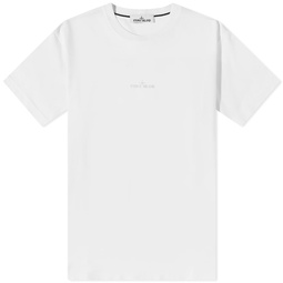 Stone Island Xilografia Back Print T-Shirt White