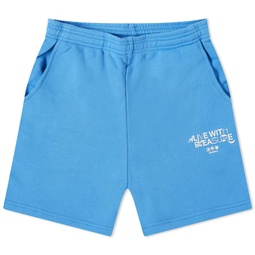 Adanola Resort Sports Sweat Shorts Sky Blue