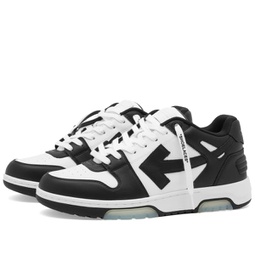 Off-White Out Of Office Low Leather Sneaker White & Black