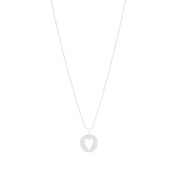 Bleue Burnham A Good Heart Pendant Necklace Silver