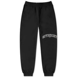 Givenchy Slim Fit College Logo Sweat Pant Black