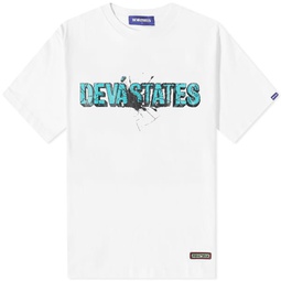 Deva States Cracked Logo T-Shirt White