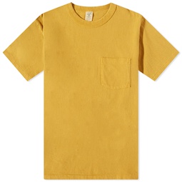 Velva Sheen Pigment Dyed Pocket T-Shirt Mustard