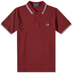 Fred Perry Original T Maroon, White & Ice