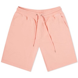 Colorful Standard Classic Organic Sweat Shorts Bright Coral