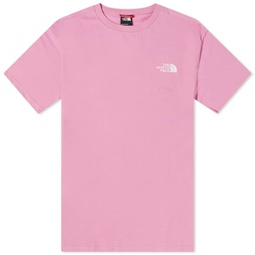The North Face Simple Dome T-Shirt Orchid Pink