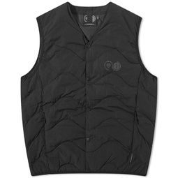 Purple Mountain Observatory Quilted Vest Black