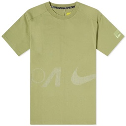 Nike ISPA T-Shirt Alligator, Green & Silver