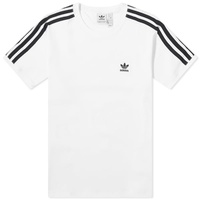 Adidas 3 Stripe T-shirt White