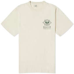 Sporty & Rich NY Racquet Club T-Shirt Cream & Forest