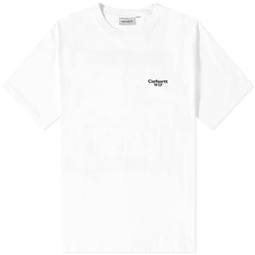 Carhartt WIP Paisley T-Shirt White & Black